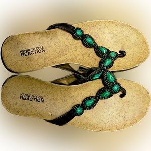 Women’s jeweled sandals